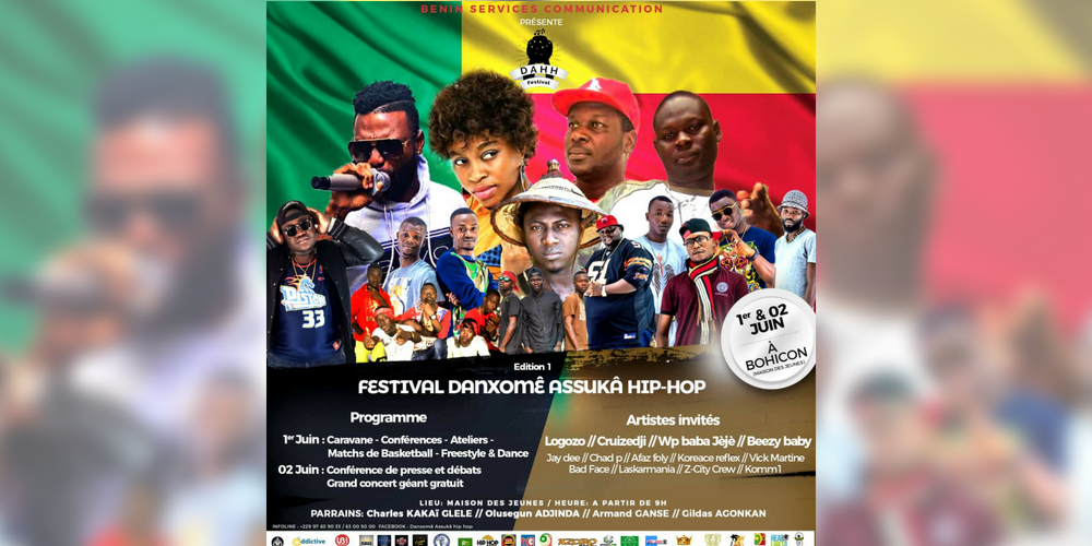 Festival Danxomê Assukâ Hip-Hop, tout est presque prêt